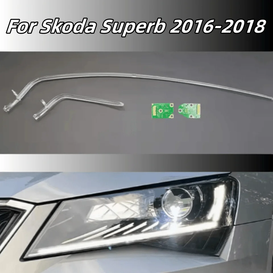 Автомобильные фары DRL, ремонтный комплект полос для Skoda Superb 2016 2017 2018, белый свет, балласт с ангельским глазом, дневные ходовые огни
Автомобильные фары DRL, ремонтный комплект полос для Skoda Superb 2016 2017 2018, белый свет, балласт с ангельским глазом, дневные ходовые огни