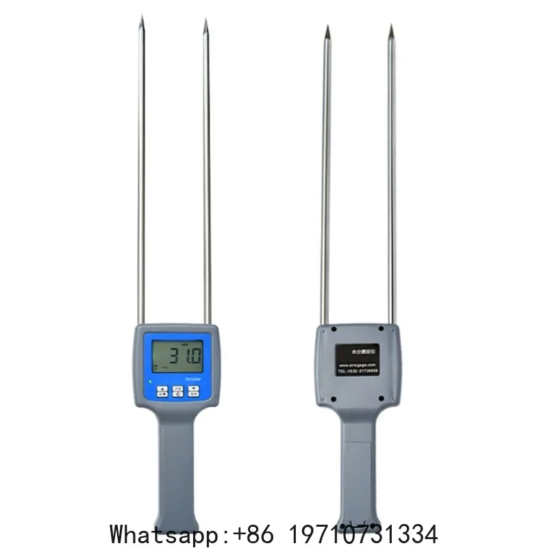 TK100W Hygrometers Professional Wood Sawdust Powder Hay Bale Peat Moisture Meter Tester Digital LCD Humidity Moisture Analyzer
TK100W Hygrometers Professional Wood Sawdust Powder Hay Bale Peat Moisture Meter Tester Digital LCD Humidity Moisture Analyzer