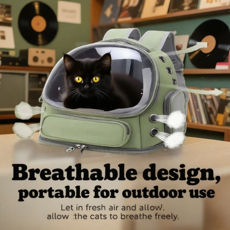 2026 New Transparent Pet Carrier Backpack Outdoor Travel Backpack for Cats Small Dogs Breathable Cat Carrying Bag Pet Supplies
2026 New Transparent Pet Carrier Backpack Outdoor Travel Backpack for Cats Small Dogs Breathable Cat Carrying Bag Pet Supplies