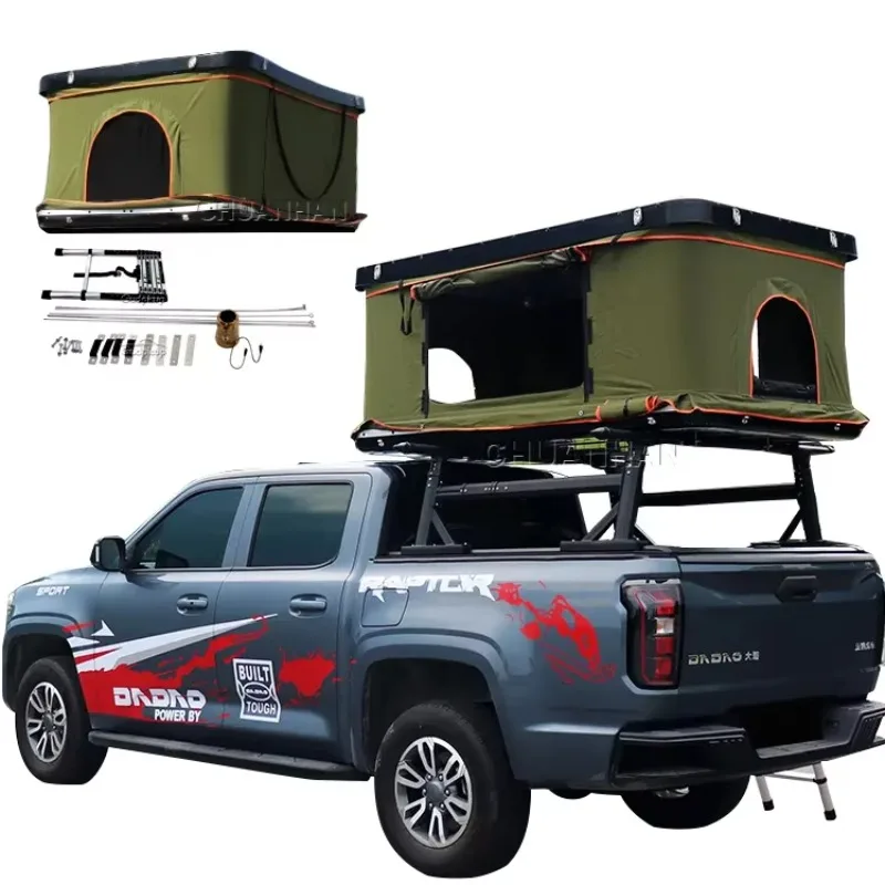 Водонепроницаемая складная палатка STLF для установки на крышу автомобиля F-150 Raptor, BT-50, Amarok для кемпинга
Водонепроницаемая складная палатка STLF для установки на крышу автомобиля F-150 Raptor, BT-50, Amarok для кемпинга