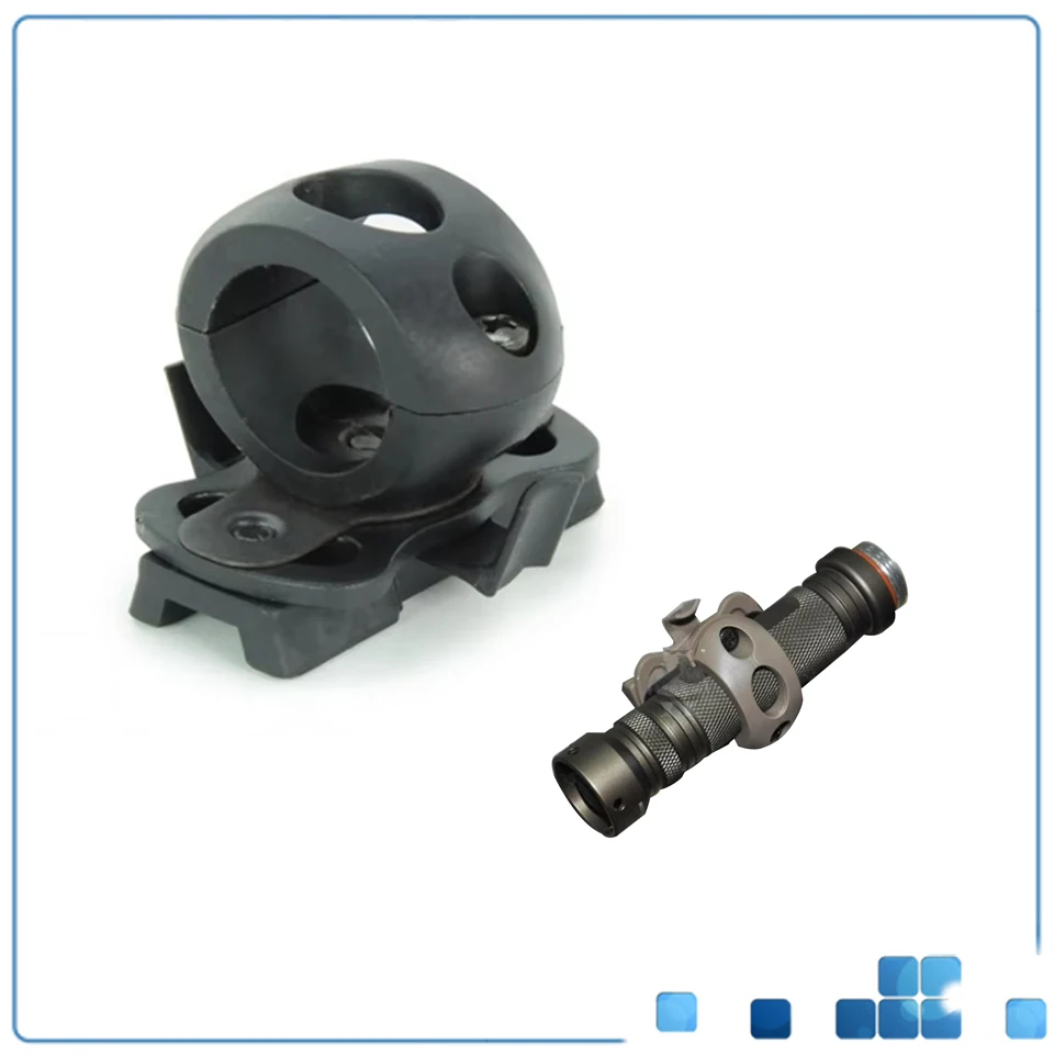 Новый тактический зажим для крепления фонарика, подходит для рельсов шлема FAST & MICH, одинарный зажим для светодиодного фонарика, зажим для фонарика 
Новый тактический зажим для крепления фонарика, подходит для рельсов шлема FAST & MICH, одинарный зажим для светодиодного фонарика, зажим для фонарика