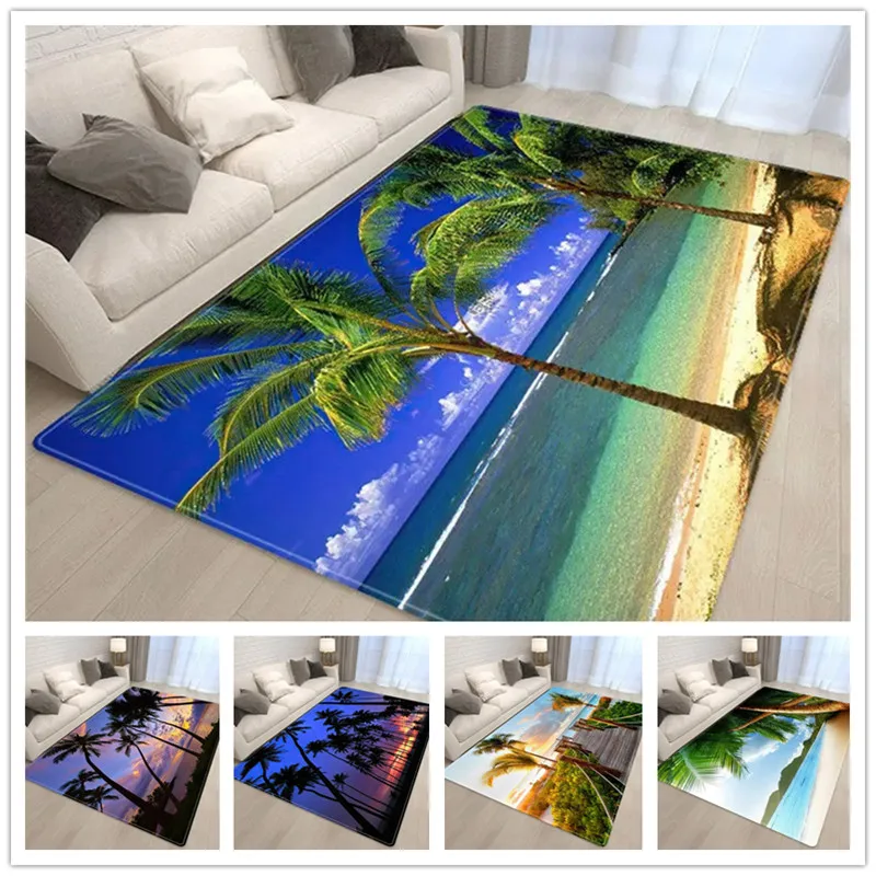 Sea Beach Scenic Carpets for Living Room Decoration Non Slip Homestay Hotel Bath Floor Mat Bedroom Sofa Coffee Table Area Rugs
Sea Beach Scenic Carpets for Living Room Decoration Non Slip Homestay Hotel Bath Floor Mat Bedroom Sofa Coffee Table Area Rugs