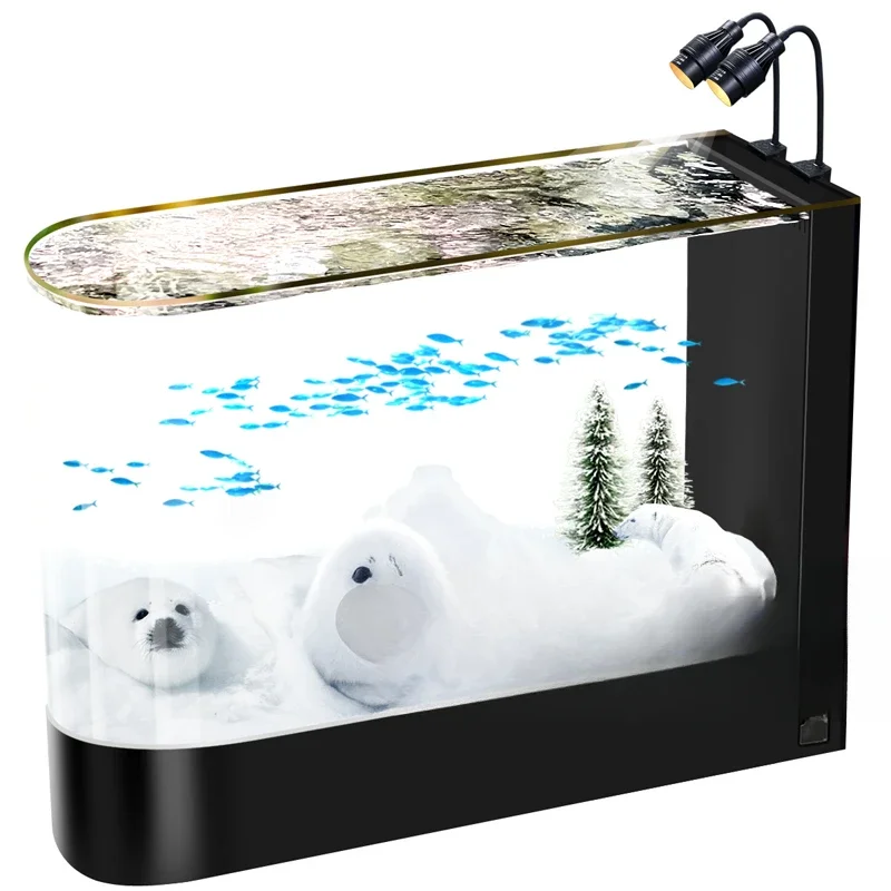 New bullet fish tank ultra-white glass living room household large screen partition hot bending integrated floor aquarium
New bullet fish tank ultra-white glass living room household large screen partition hot bending integrated floor aquarium