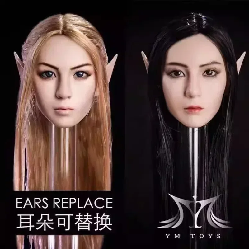 1/6 Scale Female Soldier Golden Hair Elf Beauty Head Carving Replaceable Ears Head Played Fit 12'' Action Figure Doll YMT09
1/6 Scale Female Soldier Golden Hair Elf Beauty Head Carving Replaceable Ears Head Played Fit 12'' Action Figure Doll YMT09
