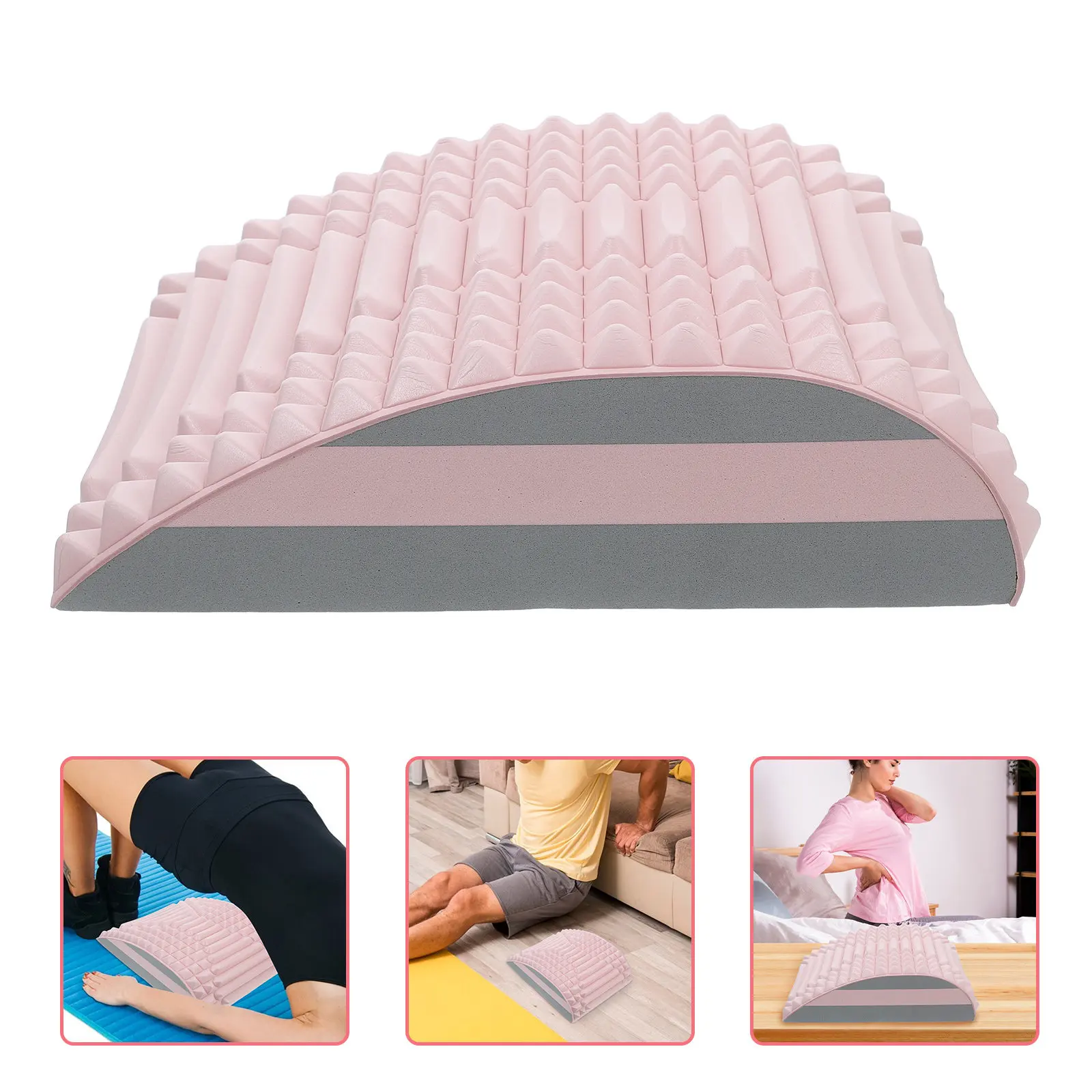 Back Massager for Spine Stretcher Lower Pain Relief Lumbar Holder Arch and Neck
Back Massager for Spine Stretcher Lower Pain Relief Lumbar Holder Arch and Neck