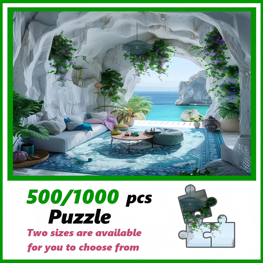 A high-quality 500/1000-piece puzzle, perfect for adults, is a fun family game that helps relieve stress and is great fo
A high-quality 500/1000-piece puzzle, perfect for adults, is a fun family game that helps relieve stress and is great fo