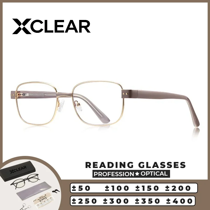 Xclear Classic Rectangle Versatile Reading Currents Anti Blue Ray Fashion Full Rim Progressive Prescription Optical Eyewear
Xclear Classic Rectangle Versatile Reading Currents Anti Blue Ray Fashion Full Rim Progressive Prescription Optical Eyewear