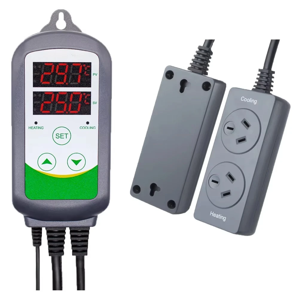 Chest Freezer Temperature Controller Itc-308 Digital Reptile Thermostat Au Plug
Chest Freezer Temperature Controller Itc-308 Digital Reptile Thermostat Au Plug