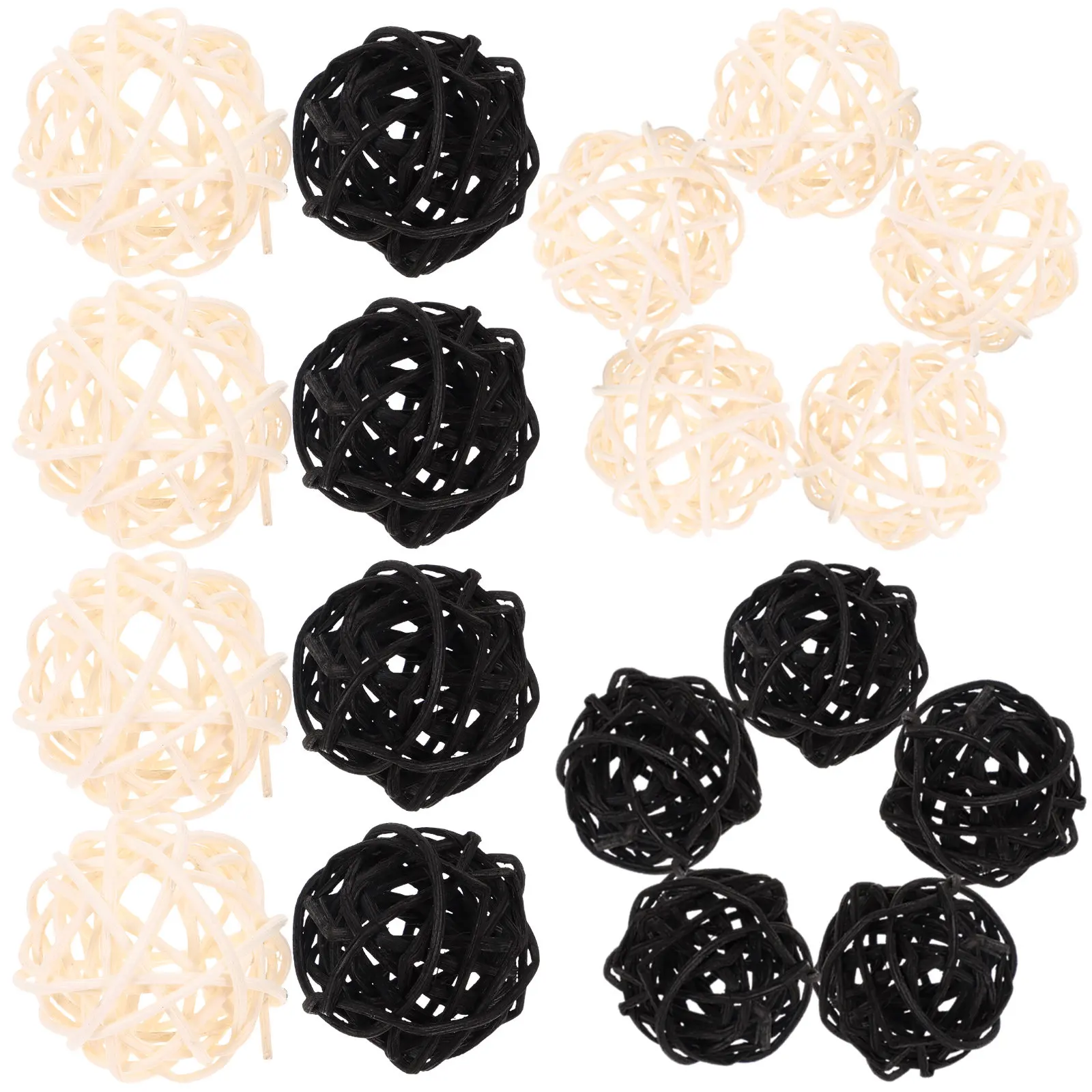 20Pcs Aromatherapy Rattan Balls Fragrance Diffuser Replacement for Essential Oil Sticks Home Bathroom Bedroom Decor Vase Fillers
20Pcs Aromatherapy Rattan Balls Fragrance Diffuser Replacement for Essential Oil Sticks Home Bathroom Bedroom Decor Vase Fillers