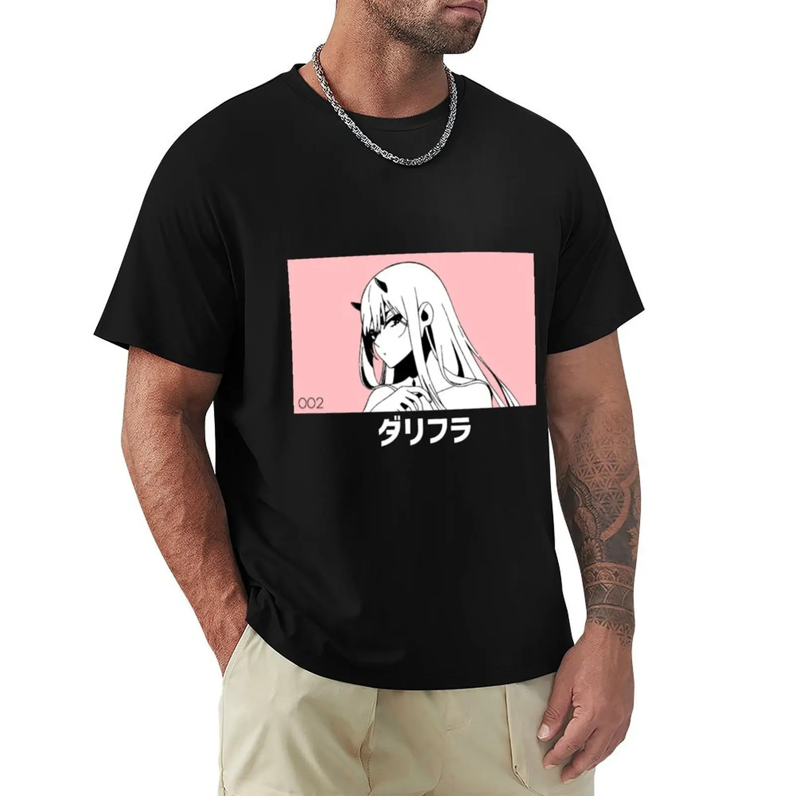 Zero Two 002 T-Shirt quick drying cotton graphic tees boys animal print boys whites clothing for men
Zero Two 002 T-Shirt quick drying cotton graphic tees boys animal print boys whites clothing for men
