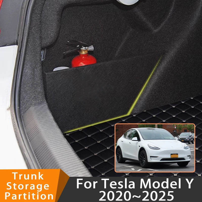 Auto Accessories For Tesla Model Y 2020~2025 2021 Car Upgrade Organizer Trunk Side Partition Trunk Interior Storage Box Parts
Auto Accessories For Tesla Model Y 2020~2025 2021 Car Upgrade Organizer Trunk Side Partition Trunk Interior Storage Box Parts