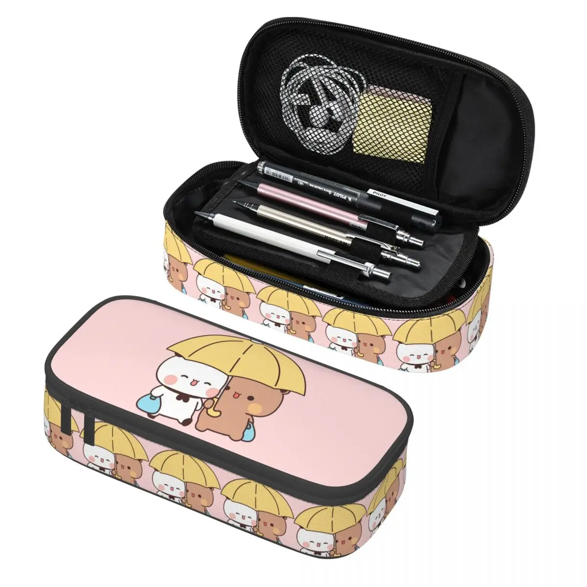 Пенал-косметичка Bubu And Dudu с милыми медведями и пандами, большая сумка для хранения канцелярских принадлежностей, пенал-коробка для ручек
Пенал-косметичка Bubu And Dudu с милыми медведями и пандами, большая сумка для хранения канцелярских принадлежностей, пенал-коробка для ручек