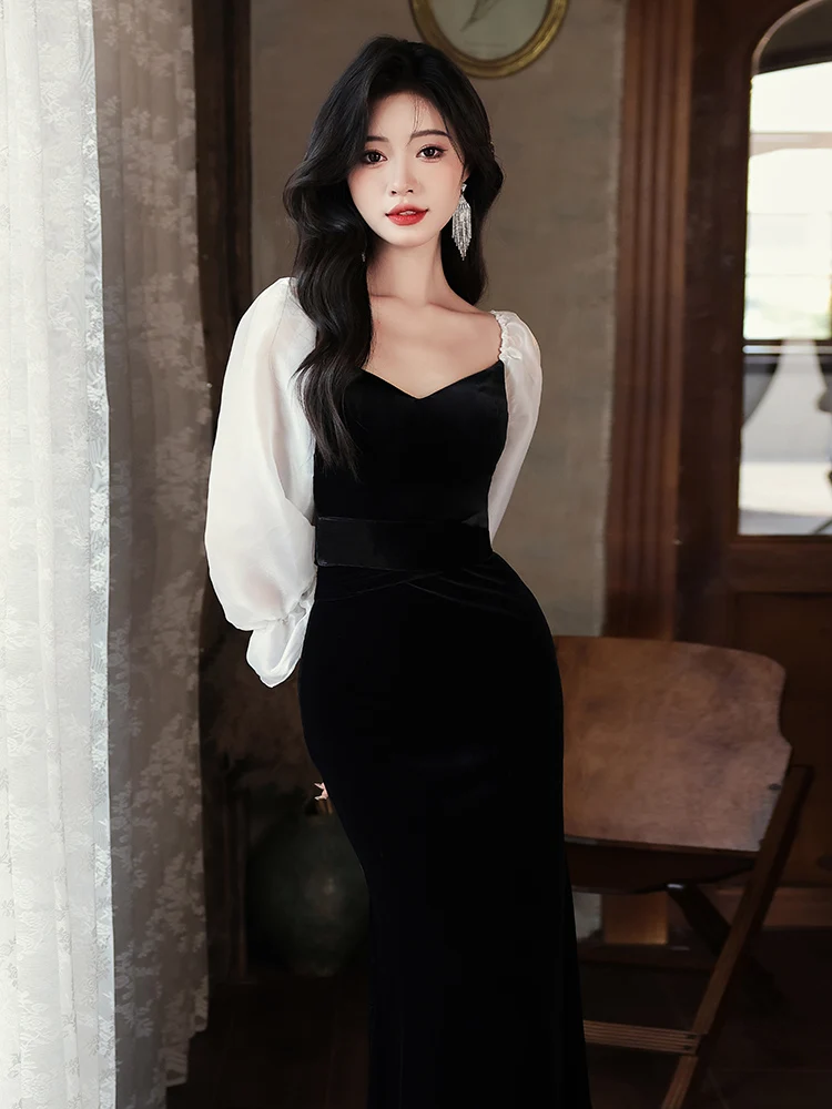 Ele Evening Gown Women's 2025 New High-End Luxury Fi Tail Skirt Dr for Year-End Par Wedding Celebration Daily Wear
Ele Evening Gown Women's 2025 New High-End Luxury Fi Tail Skirt Dr for Year-End Par Wedding Celebration Daily Wear