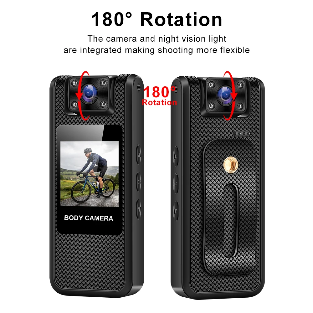 Ultra HD 4K WiFi Mini Camera Portable Digital Video Recorder Police BodyCam Infrared Night Vision Sports DV Riding Camcorder
Ultra HD 4K WiFi Mini Camera Portable Digital Video Recorder Police BodyCam Infrared Night Vision Sports DV Riding Camcorder