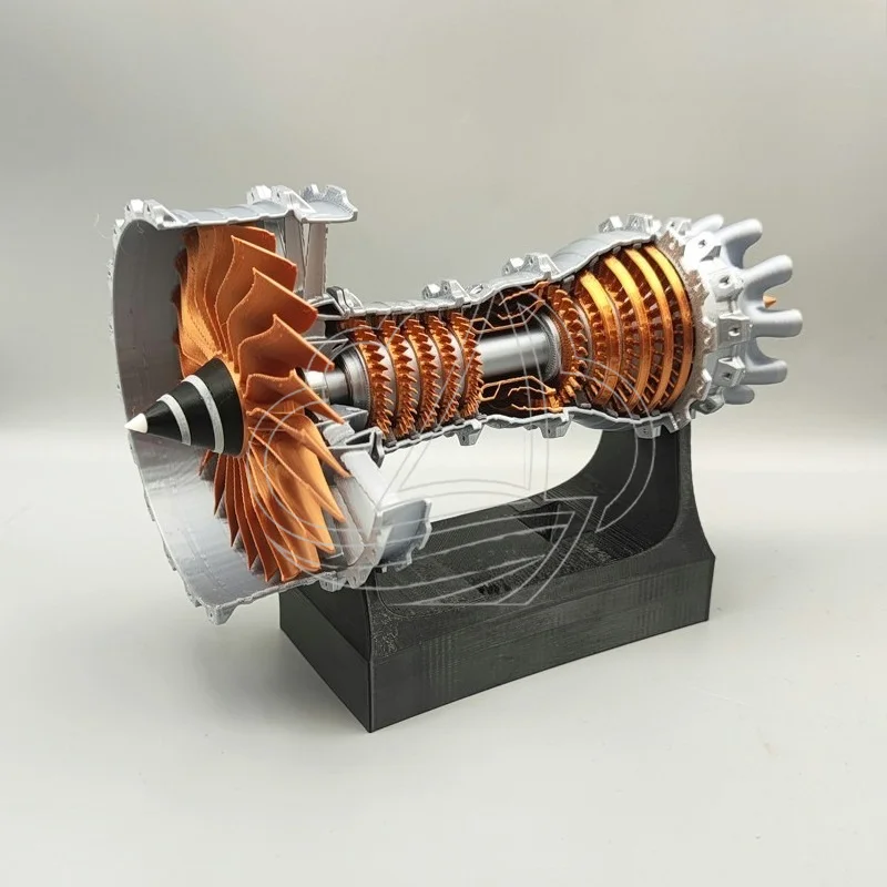 Mini Turbofan Engine Model Operable Jet Aircraft Motor for Science Experiment Educational Assembly Hobby Kit
Mini Turbofan Engine Model Operable Jet Aircraft Motor for Science Experiment Educational Assembly Hobby Kit