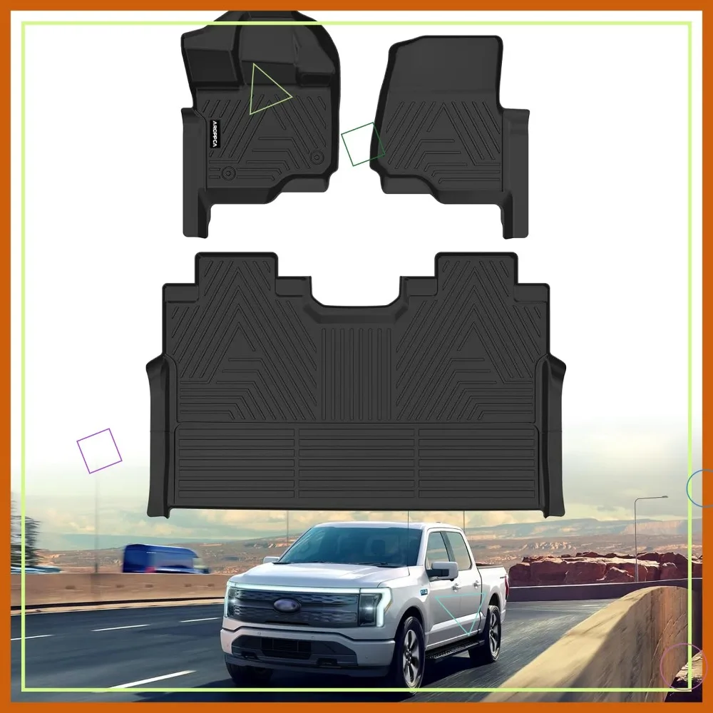 All Weather Car Floor Mats for Ford F150 2015-2025 SuperCrew Cab, TPE Rubber Liners Anti-Slip Full Set
All Weather Car Floor Mats for Ford F150 2015-2025 SuperCrew Cab, TPE Rubber Liners Anti-Slip Full Set