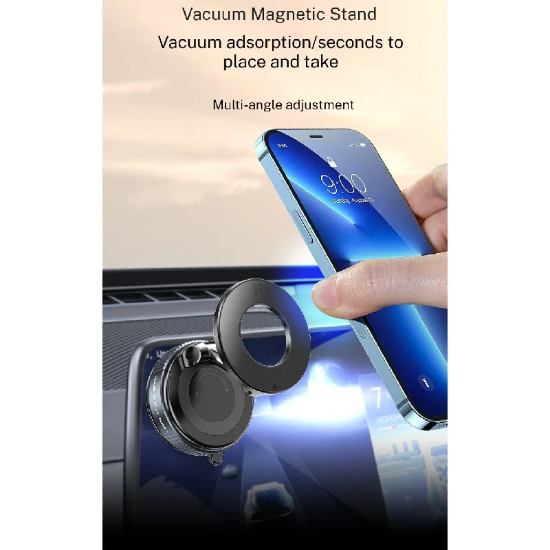 Magnet Car Phone Holder Magsafe Vacuum Suction Cup 360 Degree Adjustment For All Phones Navigation Bracket
Magnet Car Phone Holder Magsafe Vacuum Suction Cup 360 Degree Adjustment For All Phones Navigation Bracket