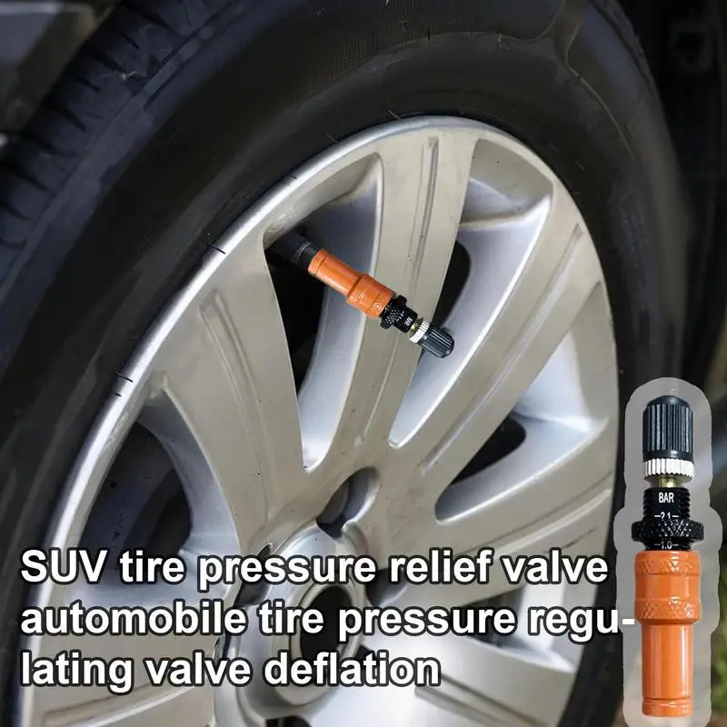 Tire Deflator Valve For Automotive Car Tyre Deflator Valve Compact Air Down Aid Easy Installation For Vehicles RV Sedan
Tire Deflator Valve For Automotive Car Tyre Deflator Valve Compact Air Down Aid Easy Installation For Vehicles RV Sedan