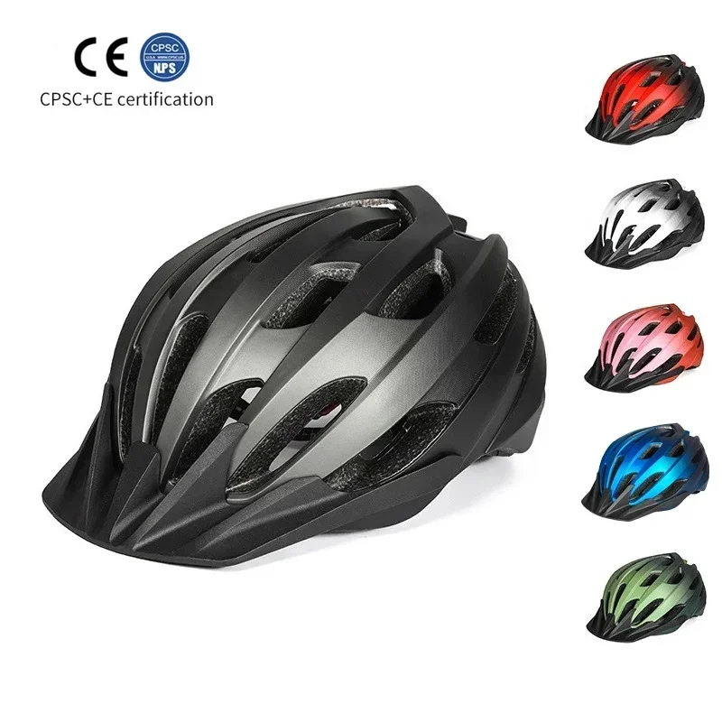 Adult Bike Helmet with Visor Men Women Lightweight MTB Mountain Road Cycling Helmet Ventilated Shockproof Safety Gear Riding
Adult Bike Helmet with Visor Men Women Lightweight MTB Mountain Road Cycling Helmet Ventilated Shockproof Safety Gear Riding
