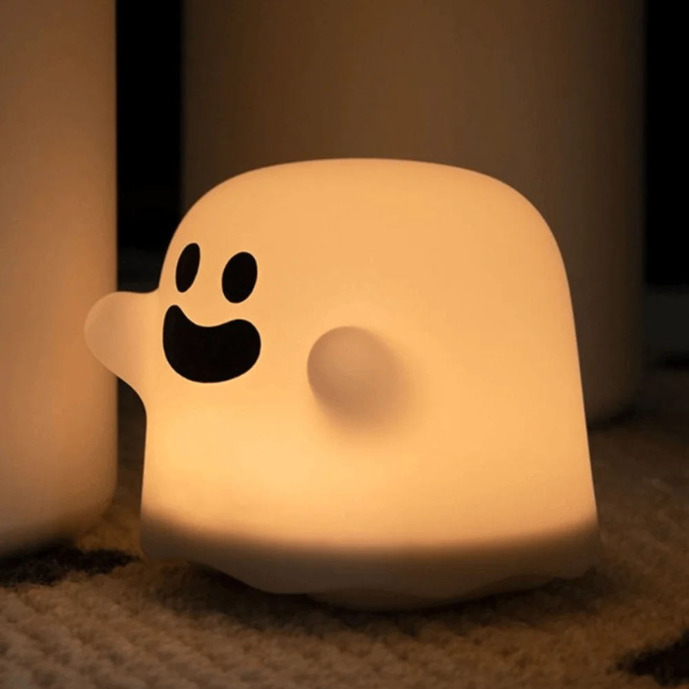 Silicone LED Night Light Cute USB Rechargeable Atmosphere Table Lamp Creative Cartoon Ghost Cute Bedside Lamp Baby Feeding
Silicone LED Night Light Cute USB Rechargeable Atmosphere Table Lamp Creative Cartoon Ghost Cute Bedside Lamp Baby Feeding