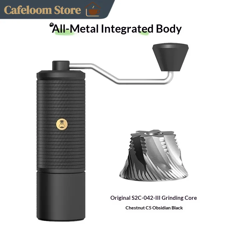 Timemore Chestnut C5 C3s Manual Coffee Grinder Portable Hand Crank Coffee Mill For Espresso Pour Over Home Coffee Bean Grinder
Timemore Chestnut C5 C3s Manual Coffee Grinder Portable Hand Crank Coffee Mill For Espresso Pour Over Home Coffee Bean Grinder