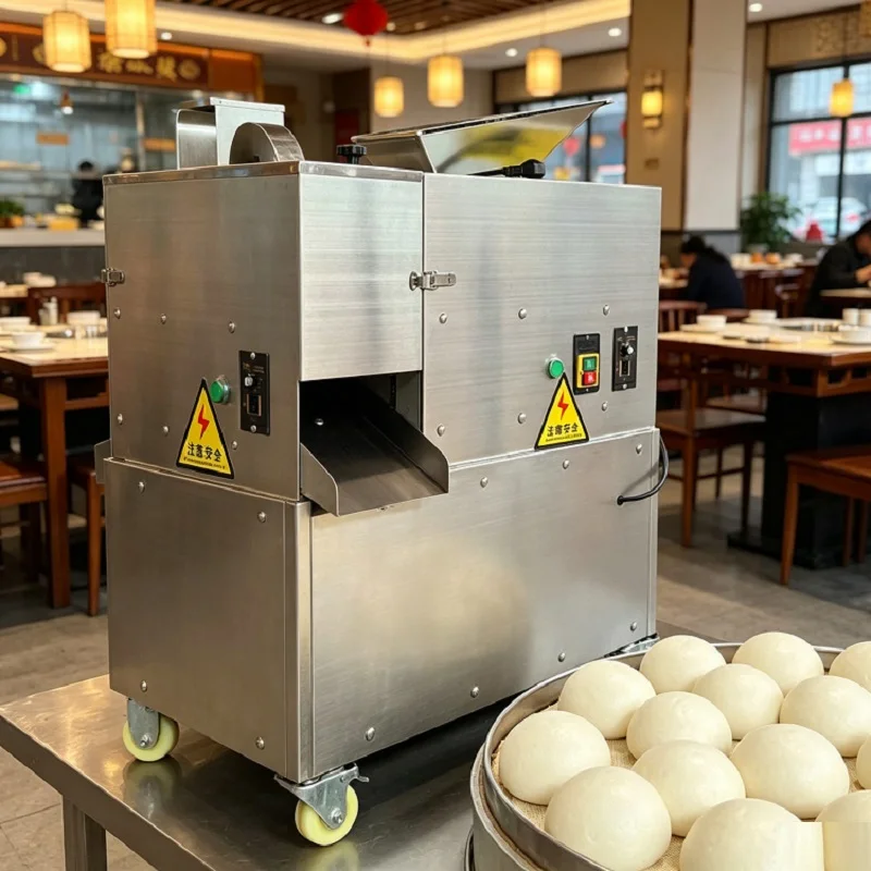 Fully Automatic Steamed Bun Dough Divider Rounder Quantitative Dough Ball Separator Uniform Size Mantou Forming Bakery Machine
Fully Automatic Steamed Bun Dough Divider Rounder Quantitative Dough Ball Separator Uniform Size Mantou Forming Bakery Machine