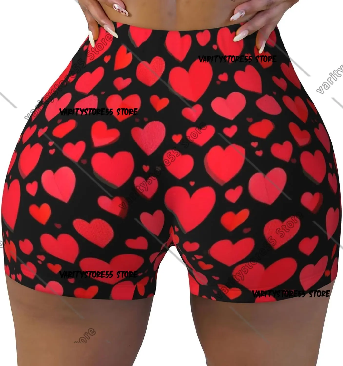 Женские спортивные шорты для йоги с высокой талией Love Heart, спортивные шорты для бега и тренировок с контролем живота
Женские спортивные шорты для йоги с высокой талией Love Heart, спортивные шорты для бега и тренировок с контролем живота