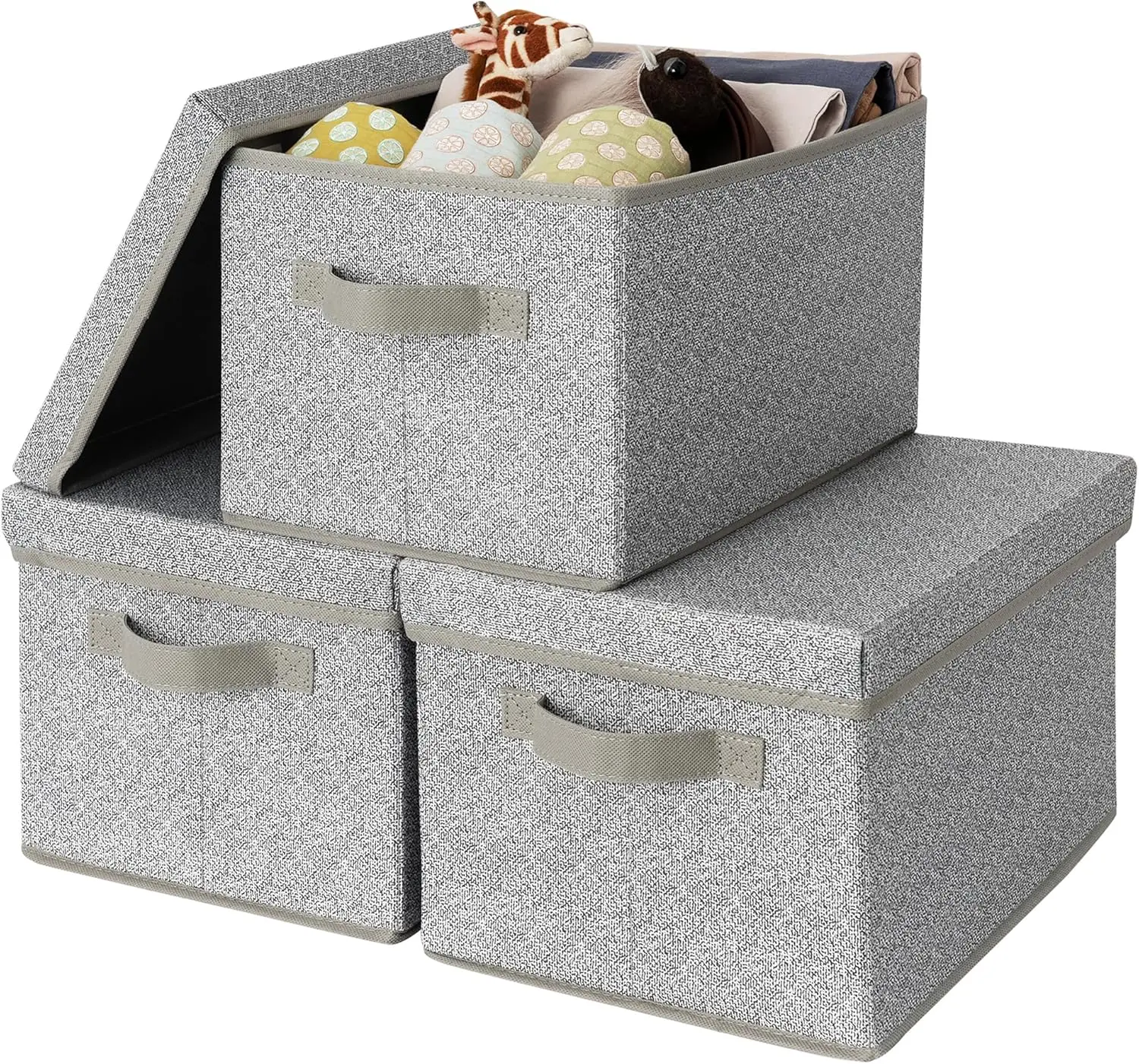 Storage Bins with Lids, Keepsake Memory Box, Storage Basket with Lid, Closet Storage Organizer Bins
Storage Bins with Lids, Keepsake Memory Box, Storage Basket with Lid, Closet Storage Organizer Bins