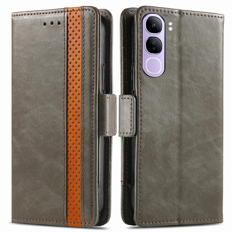 Flip Spliced retro leather card Slot Wallet Cover For vivo V40 V30 Lite ME 4G IDN Pro SE V40e V30e RFID shockproof phone Case
Flip Spliced retro leather card Slot Wallet Cover For vivo V40 V30 Lite ME 4G IDN Pro SE V40e V30e RFID shockproof phone Case