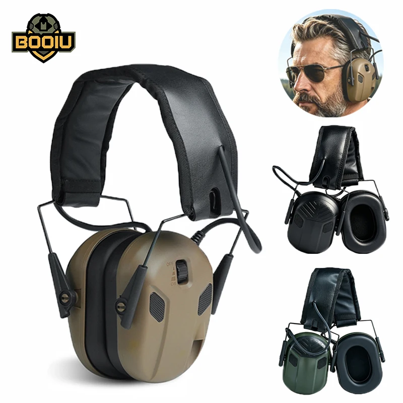BOOIU Tactical Shooting Bluetooth Headset Anti-noise Sound Pickup Lightweight ABS Protect Foldable Earmuff For CS Outdoor Sports
BOOIU Tactical Shooting Bluetooth Headset Anti-noise Sound Pickup Lightweight ABS Protect Foldable Earmuff For CS Outdoor Sports