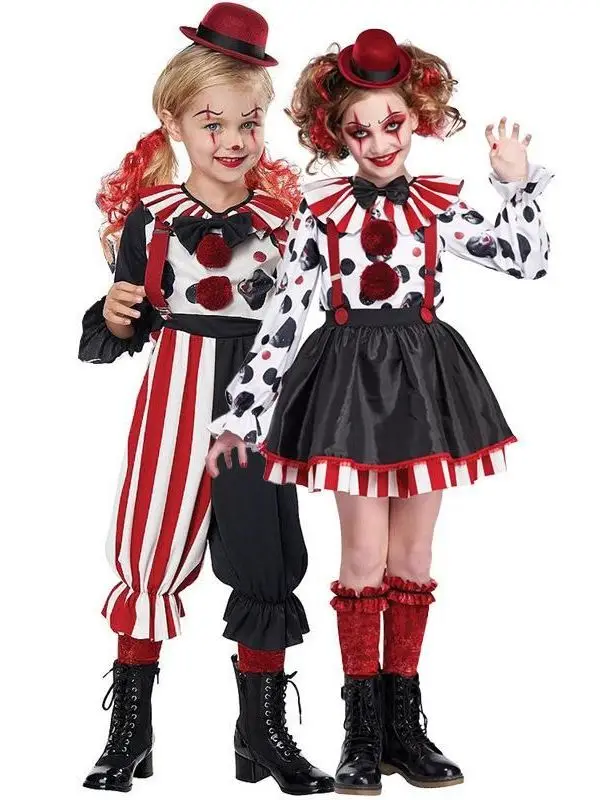 SXL Children's Clown Halloween Costume Performance Wardrobe Traditional Chinese Stage Costume Unbranded Customizable
SXL Children's Clown Halloween Costume Performance Wardrobe Traditional Chinese Stage Costume Unbranded Customizable
