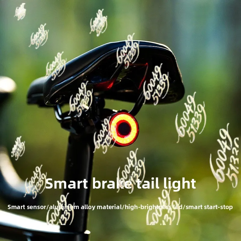 apply to Smart Induction Brake Tail Light Auto Sensing Warning Lamp Outdoor Cycling Safety Light for Road Bike
apply to Smart Induction Brake Tail Light Auto Sensing Warning Lamp Outdoor Cycling Safety Light for Road Bike