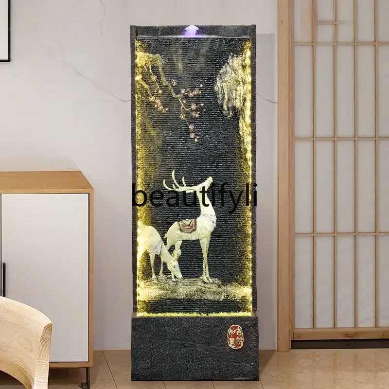 Chinese-style lucky gift hotel clubhouse decoration circulating water curtain wall floor opening ornament
Chinese-style lucky gift hotel clubhouse decoration circulating water curtain wall floor opening ornament