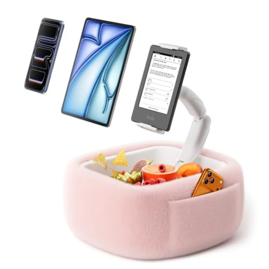 Tablet Pillow Stand, Compatible with iPad, iPhone and 4.7-14.6"Tablet, 360° Adjustable Kindle Pillow Stand for Bed with Ultra F
Tablet Pillow Stand, Compatible with iPad, iPhone and 4.7-14.6"Tablet, 360° Adjustable Kindle Pillow Stand for Bed with Ultra F