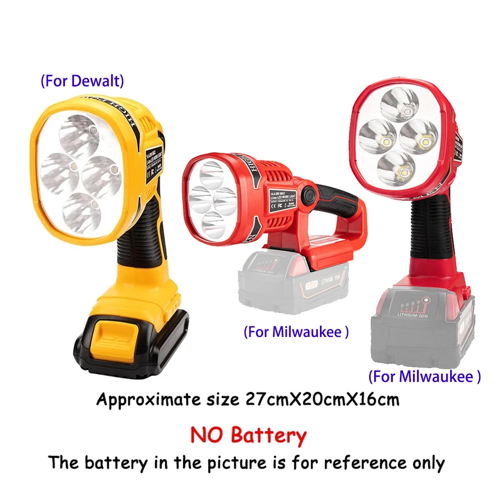 Распродажа 12 Вт светодиодный фонарик с USB портом наружное аварийное освещение для Dewalt/Milwaukee DCB140 DCB181 DCB200 литий-ионный аккумулятор
Распродажа 12 Вт светодиодный фонарик с USB портом наружное аварийное освещение для Dewalt/Milwaukee DCB140 DCB181 DCB200 литий-ионный аккумулятор