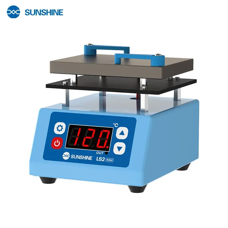 SUNSHINE LS2 MINI Heating Machine Uniform Heating for Layering Lamination Tinning Glue Removal Multifunctional Repair
SUNSHINE LS2 MINI Heating Machine Uniform Heating for Layering Lamination Tinning Glue Removal Multifunctional Repair