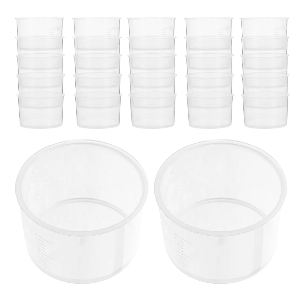 200Pcs Plastic Graduated Cups Thickened Transparent Measuring Cups for Precise Liquid Powder Measurement Lab Kitchen
200Pcs Plastic Graduated Cups Thickened Transparent Measuring Cups for Precise Liquid Powder Measurement Lab Kitchen