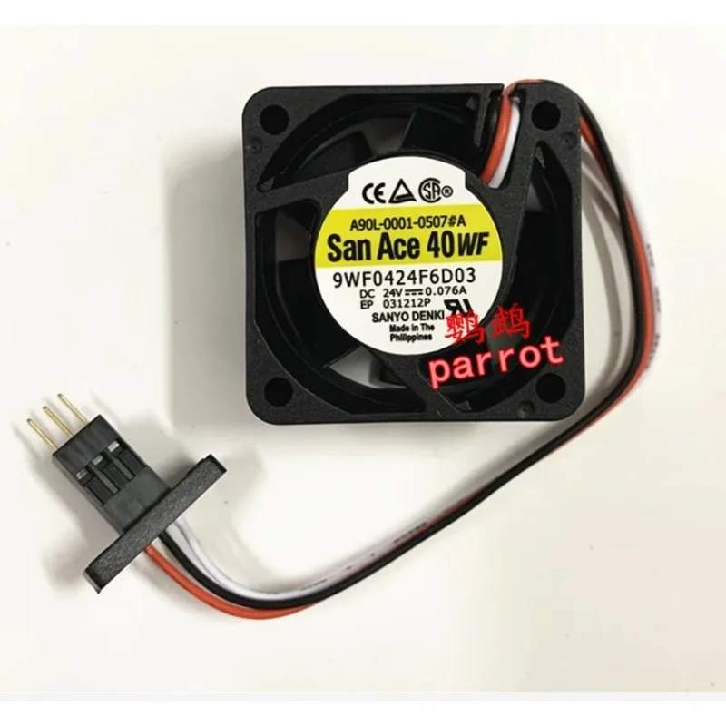 New Cooler Cooling Fan for Sanyo 9WF0424F6D03 A90L-0001-0507 # A Original Fanuc Fan
New Cooler Cooling Fan for Sanyo 9WF0424F6D03 A90L-0001-0507 # A Original Fanuc Fan