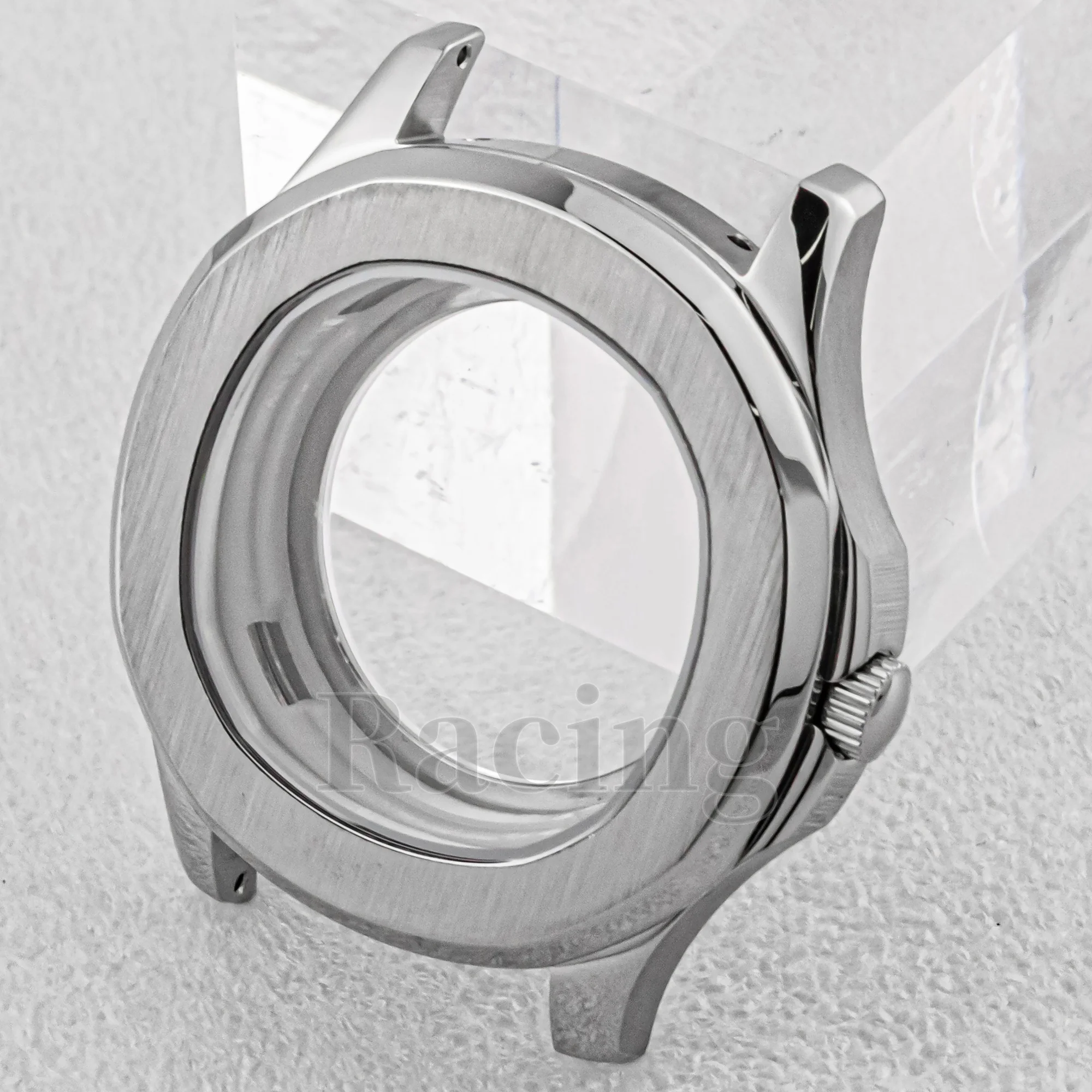 Sapphire Crystal NH35 Case for AQUANAUT Nautilus Black Rose Gold Silver PVD Stainless Steel 42mm Watch Case fit NH35/36 Movement
Sapphire Crystal NH35 Case for AQUANAUT Nautilus Black Rose Gold Silver PVD Stainless Steel 42mm Watch Case fit NH35/36 Movement