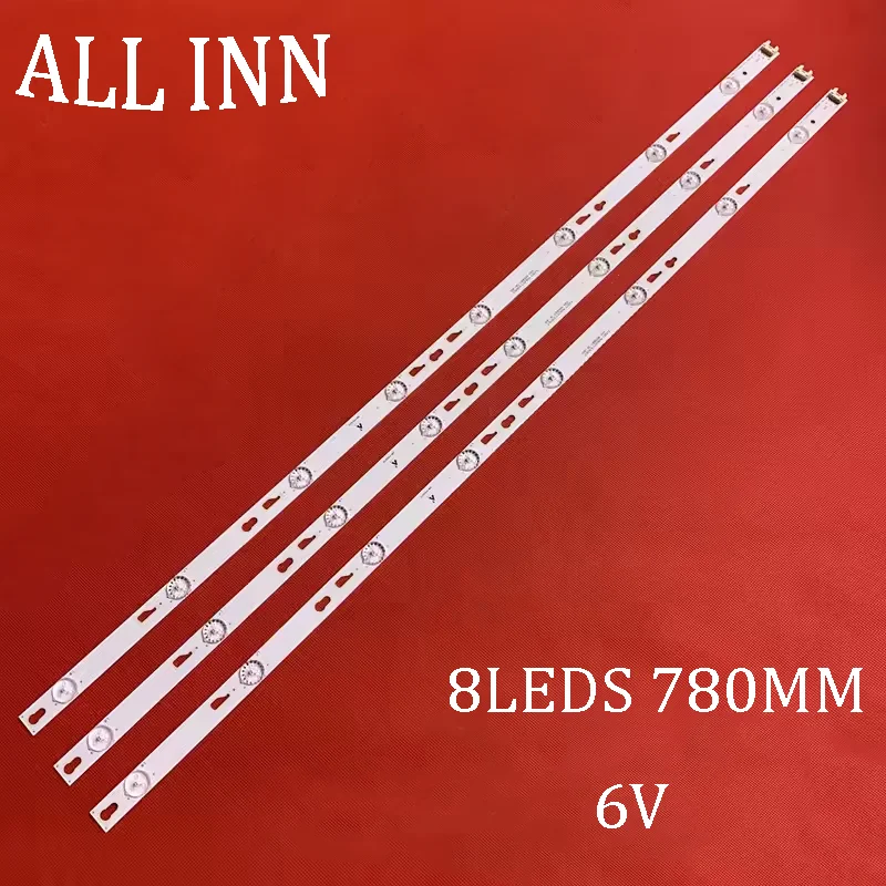 LED Backlight strip 8 lamp For 40'' TOT_40D2700_3X8_3030C_4S1PX2 4C-LB400T-YH5 FLTV-40T11 40FA3204 42M4080A 4c-lb400t-yhs
LED Backlight strip 8 lamp For 40'' TOT_40D2700_3X8_3030C_4S1PX2 4C-LB400T-YH5 FLTV-40T11 40FA3204 42M4080A 4c-lb400t-yhs