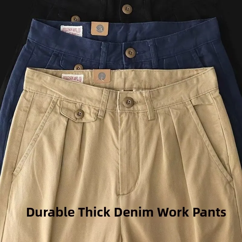 Новые мужские повседневные хлопковые брюки, свободная прямая рабочая одежда, грязеотталкивающая износостойкая японская одежда, весенне-осенняя молодежная одежда
Новые мужские повседневные хлопковые брюки, свободная прямая рабочая одежда, грязеотталкивающая износостойкая японская одежда, весенне-осенняя молодежная одежда