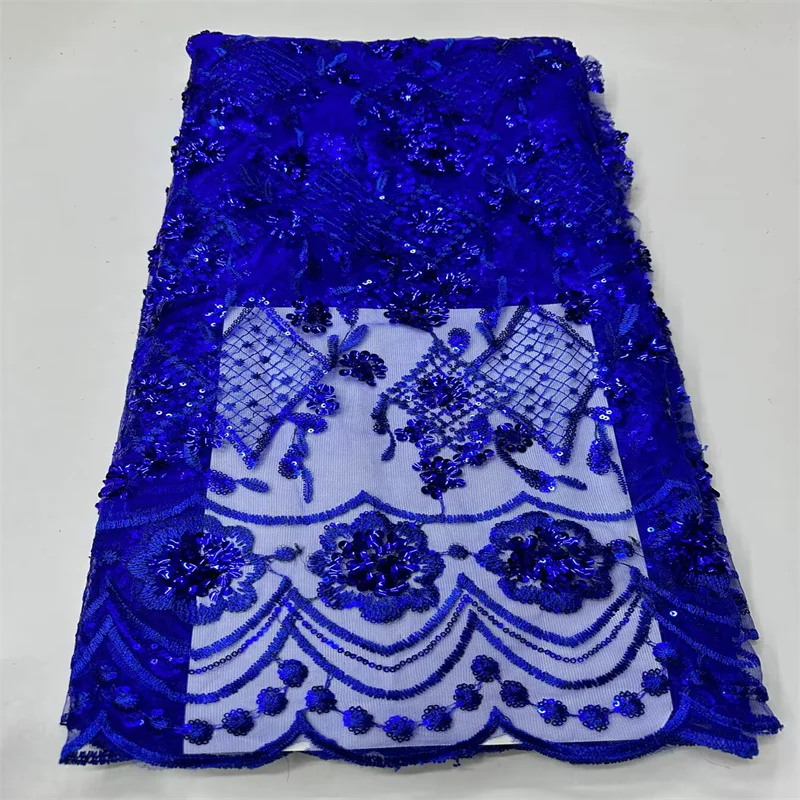 High Quality Gold African Mesh Lace Fabric 2025 Blue French Net Sequins Lace Sewing Embroidered Lace Tulle Nigerian Lace Fabric
High Quality Gold African Mesh Lace Fabric 2025 Blue French Net Sequins Lace Sewing Embroidered Lace Tulle Nigerian Lace Fabric