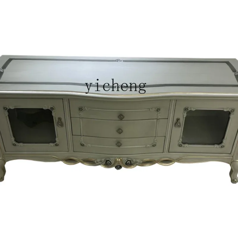 TV cabinet coffee table combination living room solid wood floor cabinet luxury furniture villa video cabinet carving
TV cabinet coffee table combination living room solid wood floor cabinet luxury furniture villa video cabinet carving