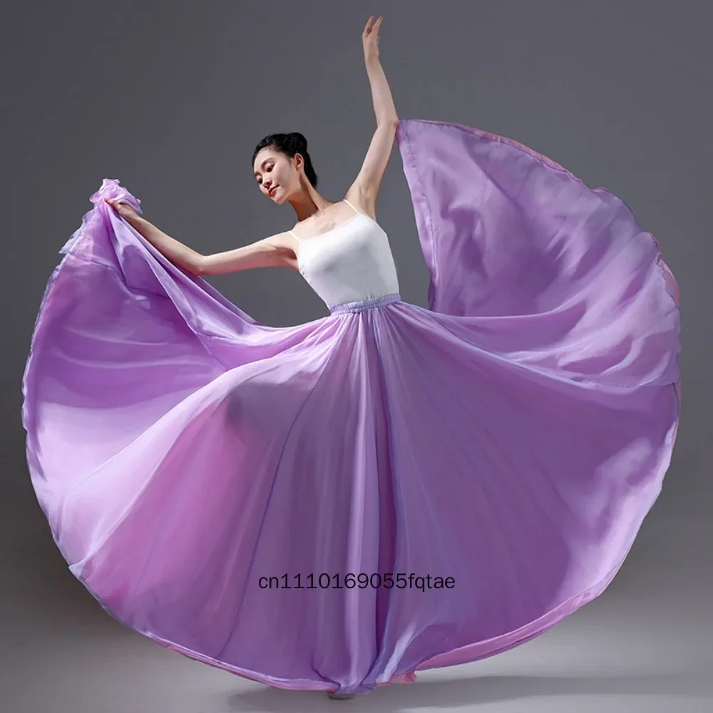 Women Classical Dance Skirt 720 Dance Practice Skirt Chinese Classical Dance Uyghur Ethnic Folk Dance Performance Stage Skirt
Women Classical Dance Skirt 720 Dance Practice Skirt Chinese Classical Dance Uyghur Ethnic Folk Dance Performance Stage Skirt
