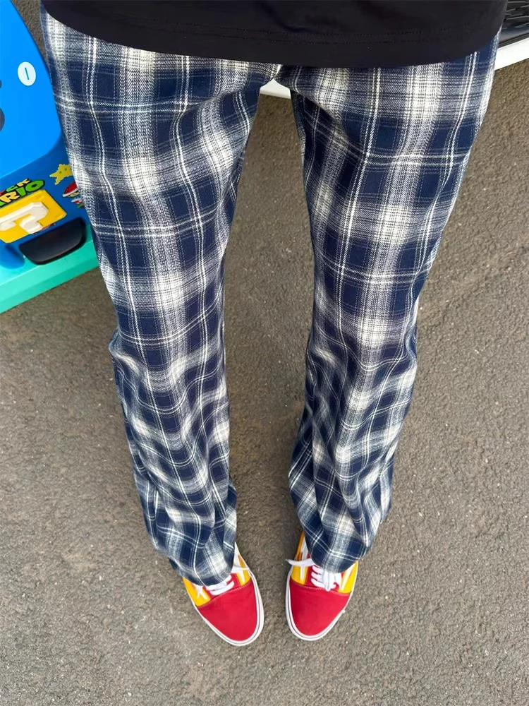 Повседневные американские синие брюки в клетку прямого кроя для мужчин, весенне-осенние, облегающие, спортивные, драпированные, длинные брюки
Повседневные американские синие брюки в клетку прямого кроя для мужчин, весенне-осенние, облегающие, спортивные, драпированные, длинные брюки