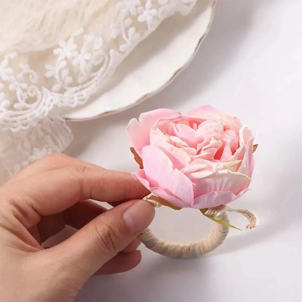 12PCS Multipurpose Plastic Simulation Rose Napkin Rings Romance Flower Napkin Holder Handmade Napkin Buckles Home Decoration
12PCS Multipurpose Plastic Simulation Rose Napkin Rings Romance Flower Napkin Holder Handmade Napkin Buckles Home Decoration