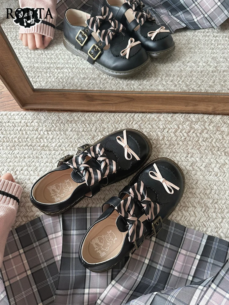 Pink Lolita Sweetheart Flat Leather Shoes Spring 2025 New Round Head Casual Shoes Women Low Heel Lolita Shoes
Pink Lolita Sweetheart Flat Leather Shoes Spring 2025 New Round Head Casual Shoes Women Low Heel Lolita Shoes