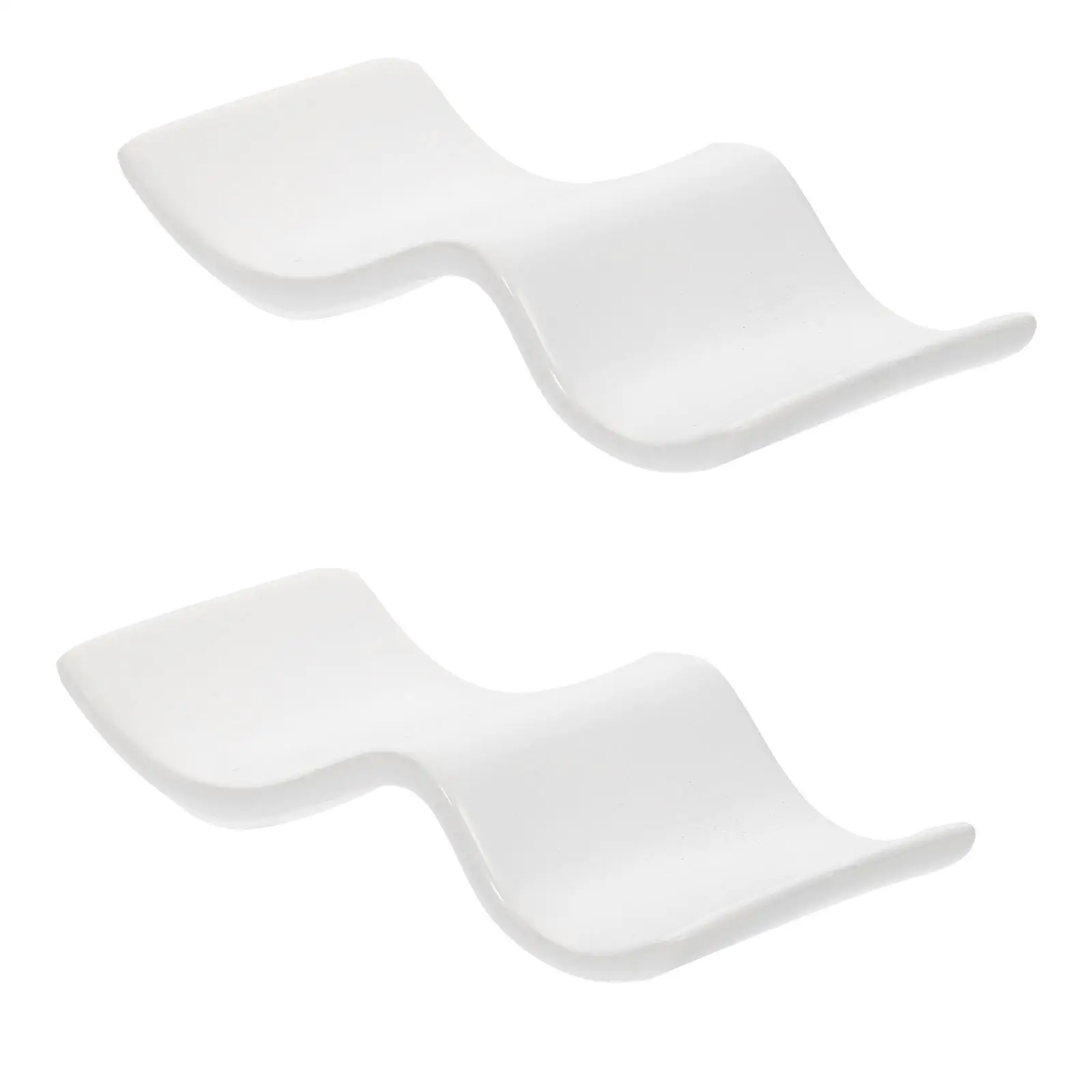 2 Pcs Wave Chopstick Stand Restaurant Tableware Ceramic Rests Spoon Chinese Style Holder Rack Ceramics Chopsticks
2 Pcs Wave Chopstick Stand Restaurant Tableware Ceramic Rests Spoon Chinese Style Holder Rack Ceramics Chopsticks