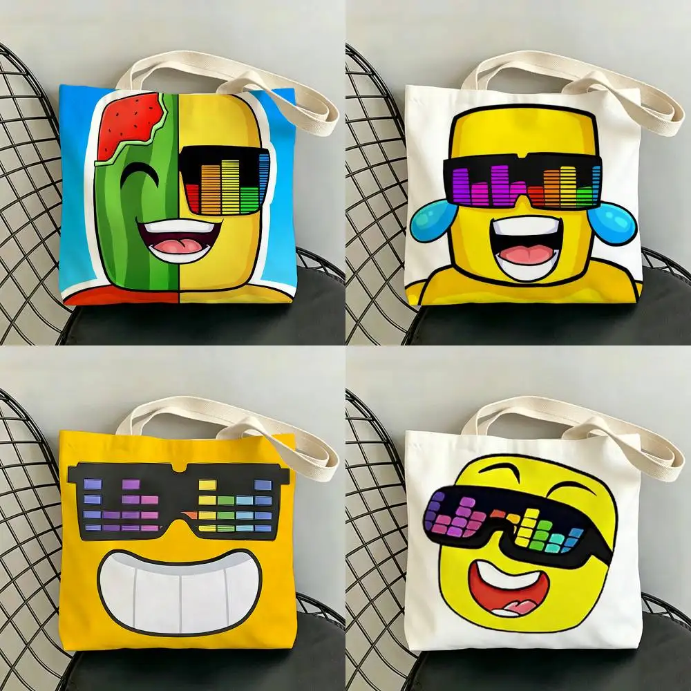 S-Sunny And M-Melon Storage Bags Double-Sided Print Large Tote Bag Durable Beach Picnic Foldable Gift Eco
S-Sunny And M-Melon Storage Bags Double-Sided Print Large Tote Bag Durable Beach Picnic Foldable Gift Eco