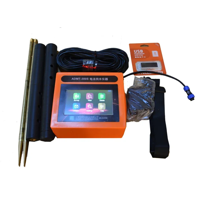 300m Automatic 3D Mapping Groundwater Detector Water Finder Detection for Drilling Screen Model with Wireless Sensor
300m Automatic 3D Mapping Groundwater Detector Water Finder Detection for Drilling Screen Model with Wireless Sensor